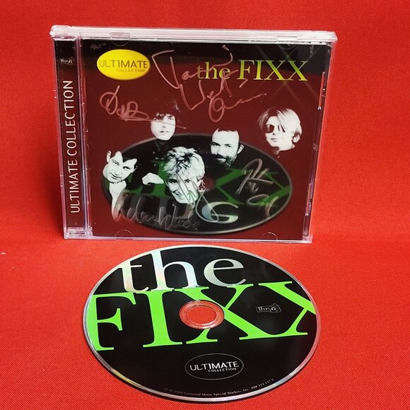 The Fixx Ultimate Collection CD Signed 1999 - Picture 7 of 8